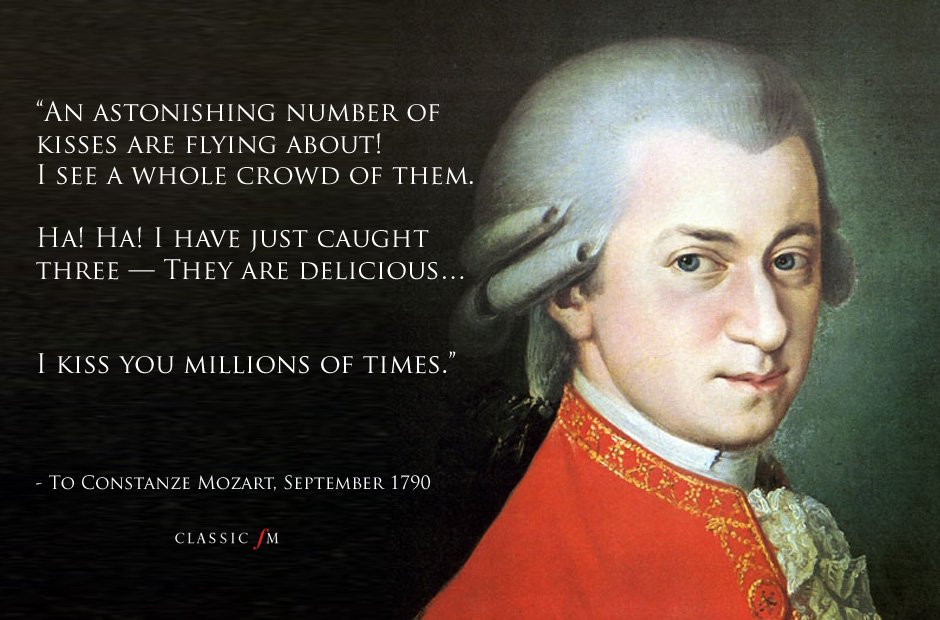 Mozart's letters: 10 wonderful, emotional and bizarre quotes - Classic FM