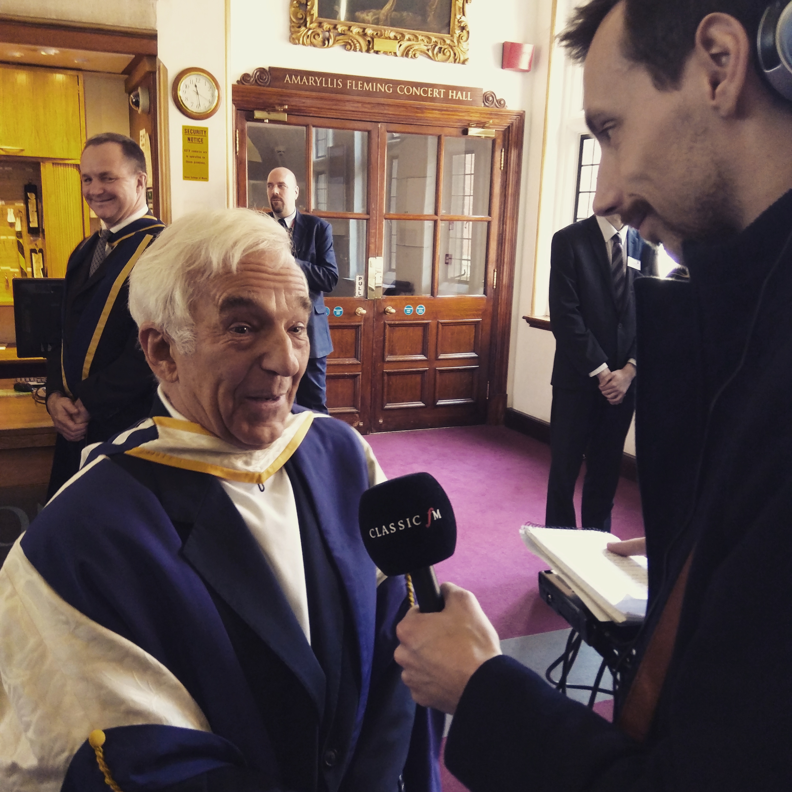 Vladimir Ashkenazy at the Royal College of Music