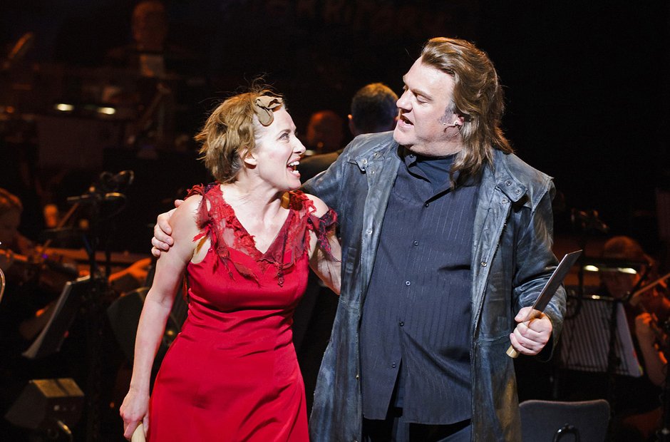 Bryn Terfel and Emma Thompson in Sweeney Todd
