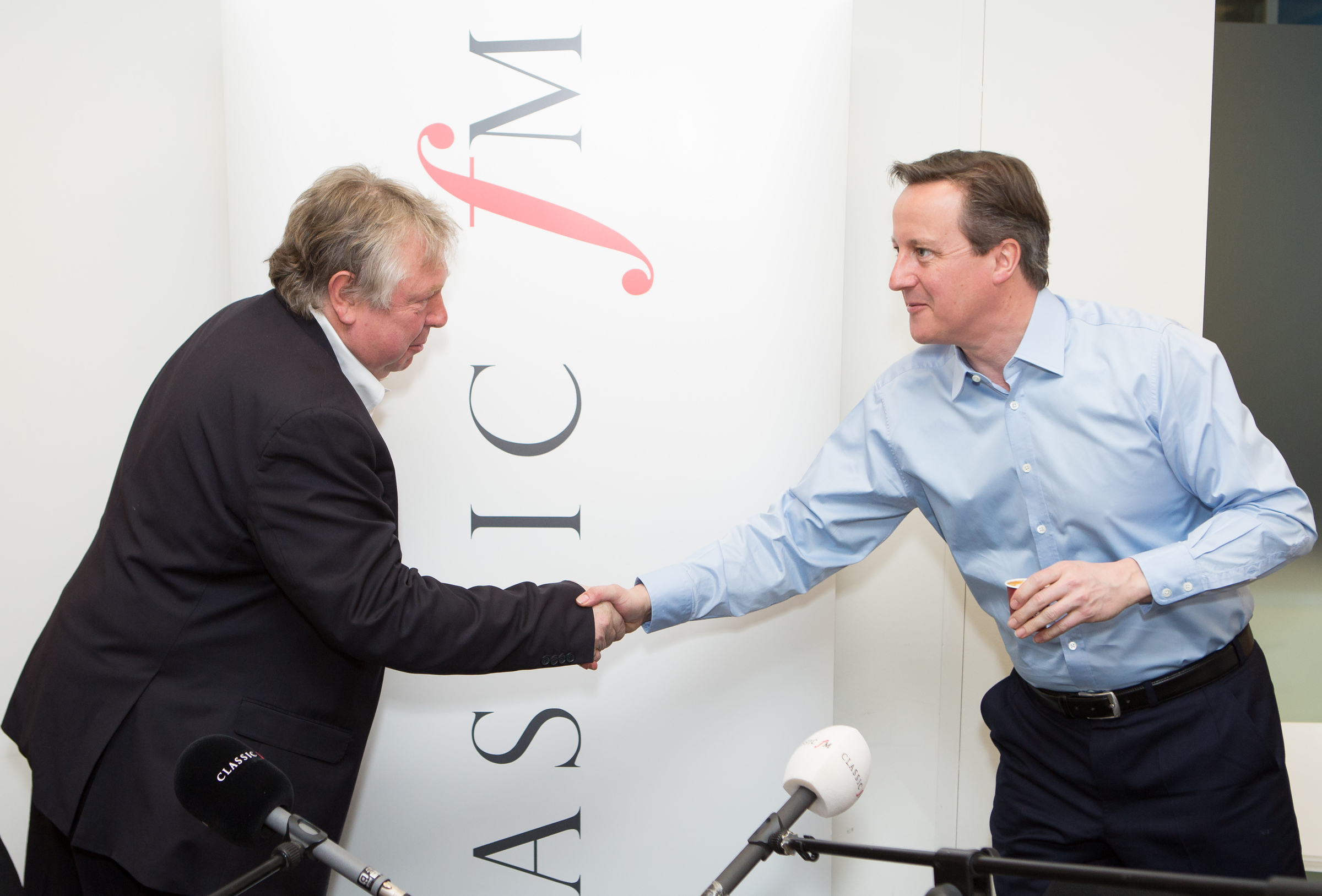 David Cameron and Nick Ferrari