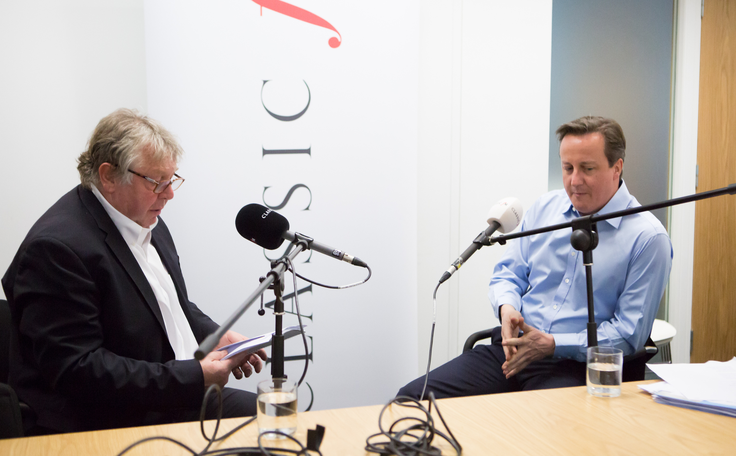 David Cameron and Nick Ferrari