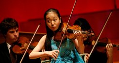 Jou Rose Hsien playing at the Menuhin Competition