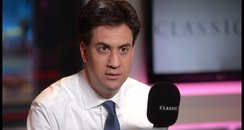 Ed Miliband at Classic FM