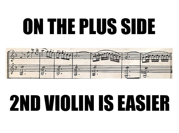 boring 2nd violin parts
