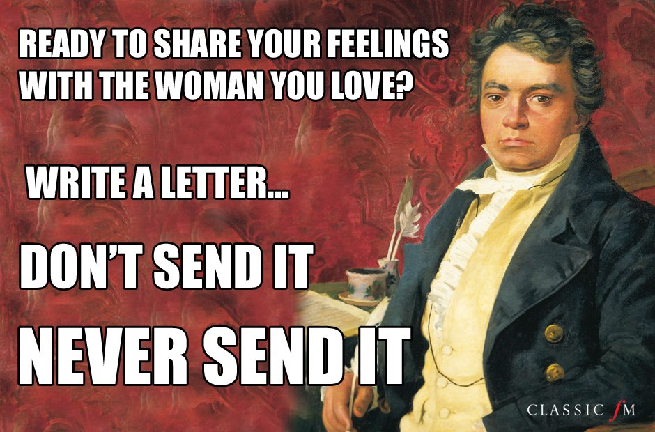 Love advice from the great composers 
