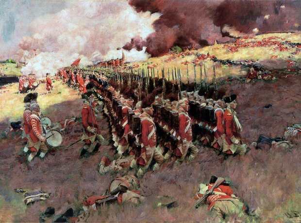 Battle of Bunker Hill Howard Pyle