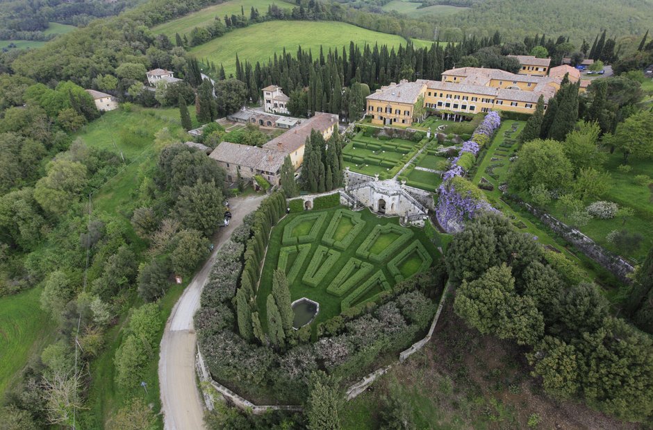 Villa La Foce Tuscany