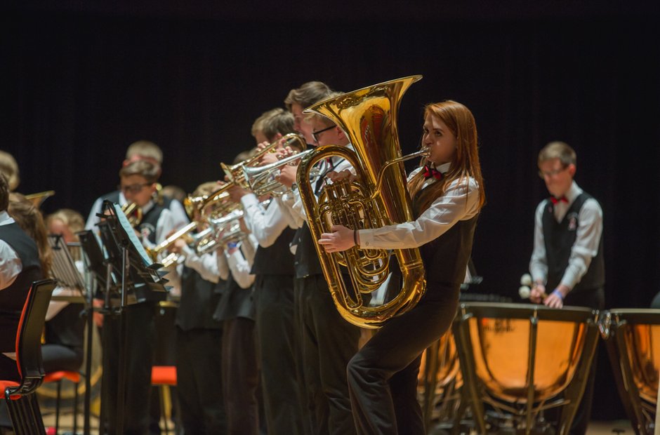 Fred Longworth High School Brass Band