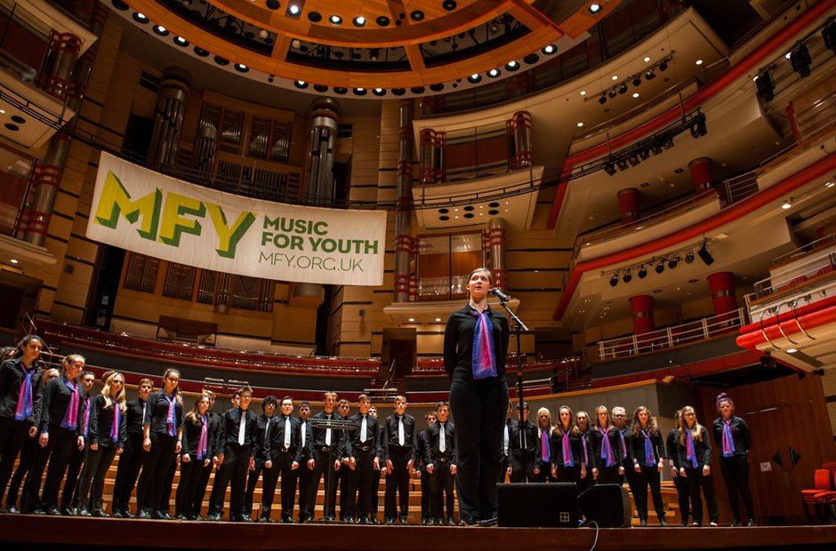 St Aidan's Chamber Choir at Music for Youth 2015
