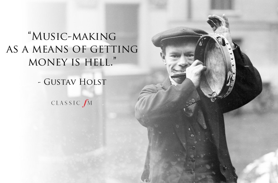 Gustav Holst - The funniest quotes about classical music - Classic FM