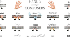 Composer piano hands
