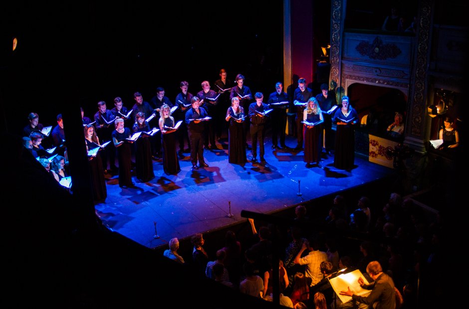 The Erebus Ensemble at the Bristol Proms. 