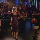 Anne-Sophie Mutter in the Yellow Lounge