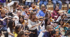 Nicola Benedetti with the National Children's Orch