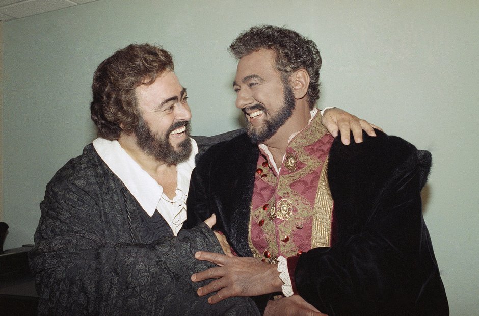 Pavarotti and Domingo - a deep, musical friendship - Luciano ...