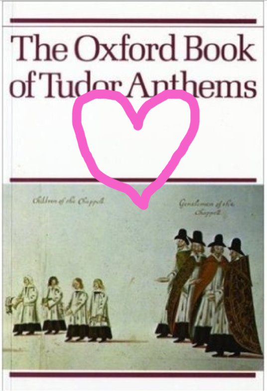 Tudor Anthems book