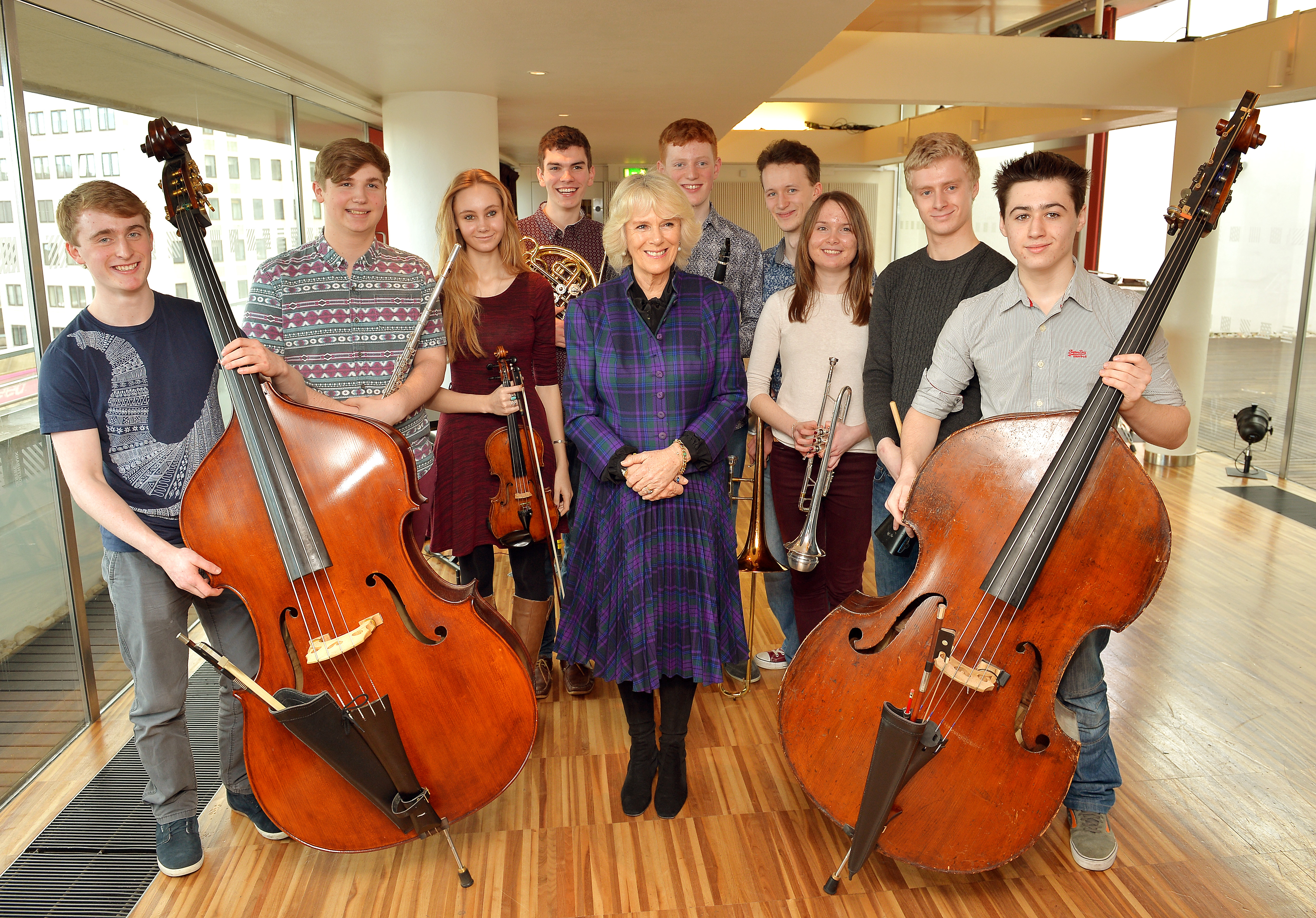 NYO and the Duchess of Cornwall