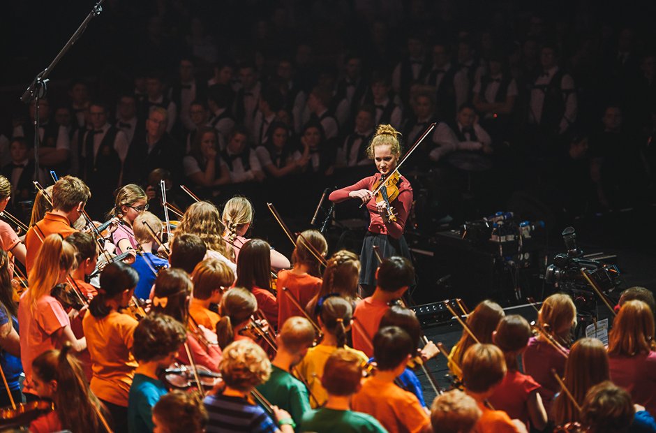 Cornwall Youth Orchestra with Northamptonshire Jun