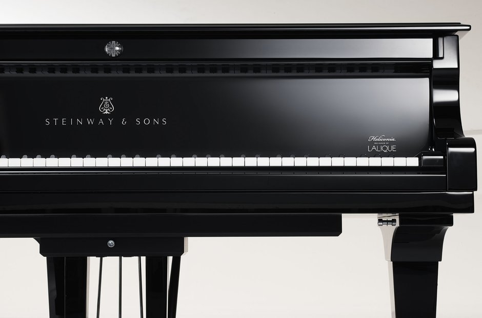Steinway Lalique Heliconia piano