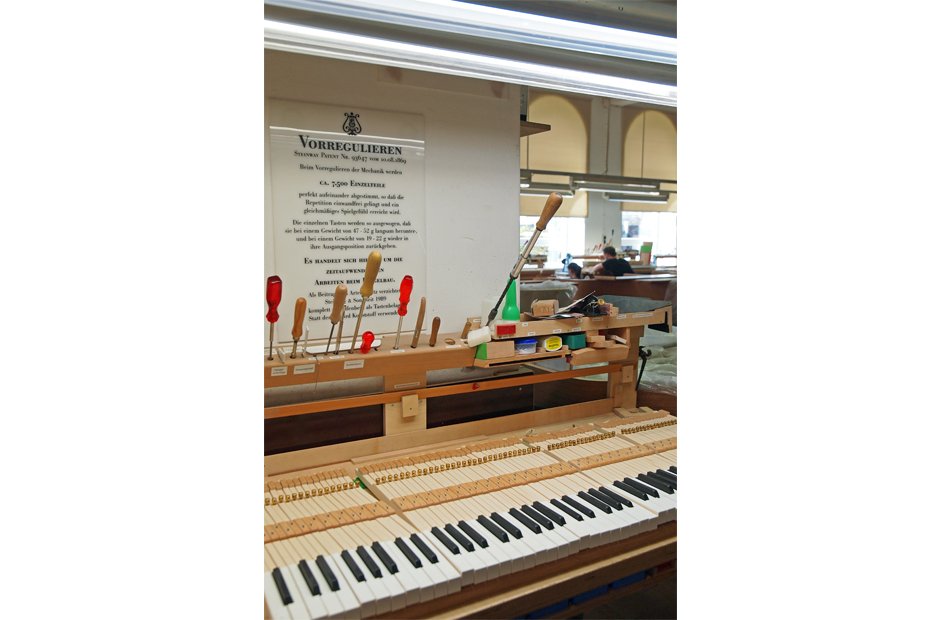 Steinway piano factory