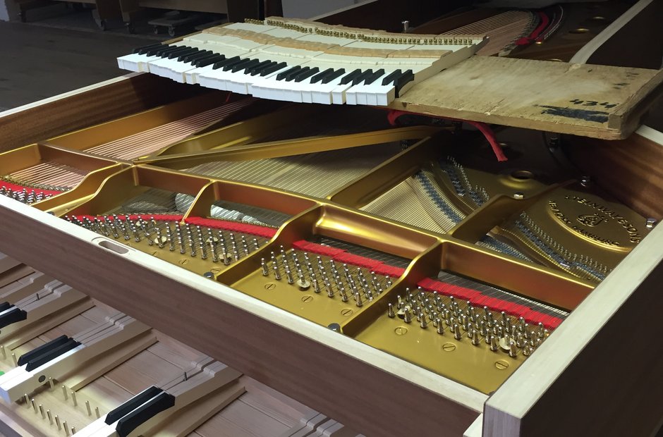 Steinway piano factory