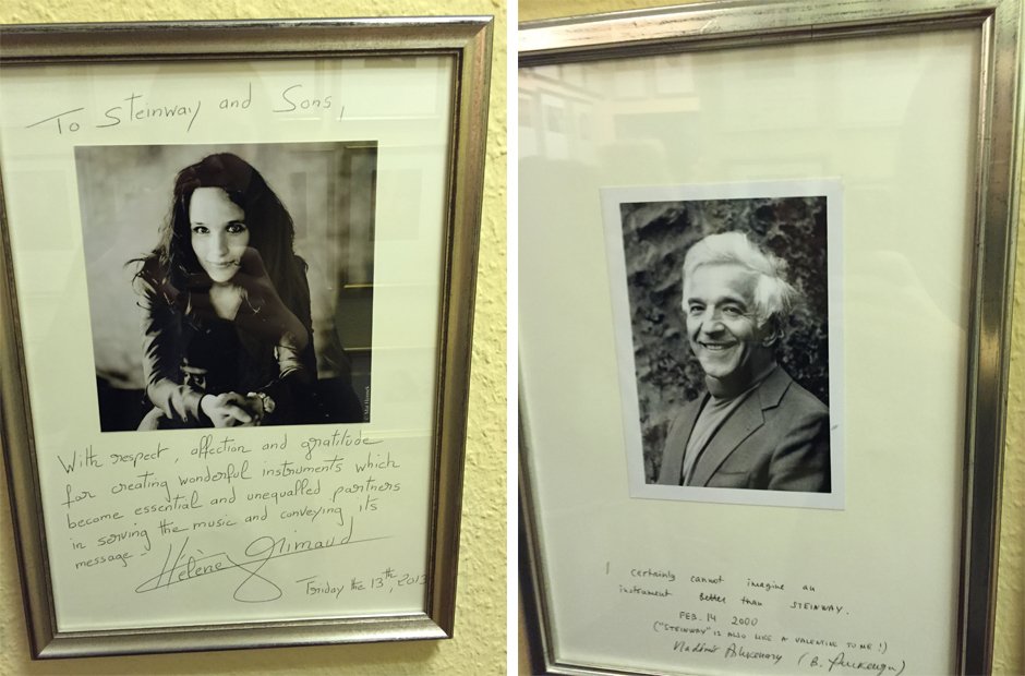 Vladimir Ashkenazy and Helene Grimaud Steinway