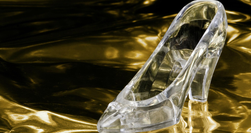 glass slipper Cinderella
