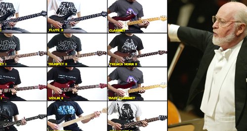 star wars guitar orchestra