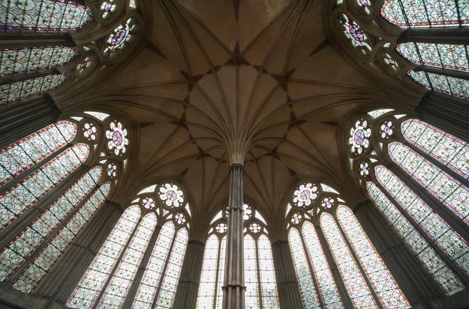Cathedral ceilings