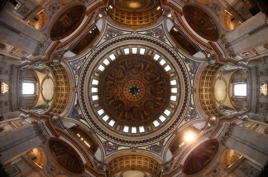 Cathedral ceilings