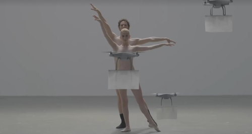 naked ballet dancers with drones