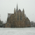 Image 1: St Matthew's Church Northampton snow
