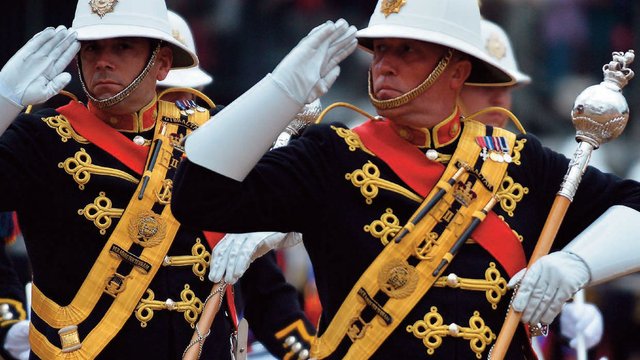 Experience the Royal Marines 'Beating Retreat' on Prince Philip's ...