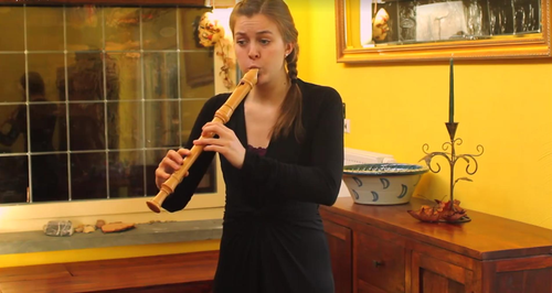 Many people don't believe playing the recorder is something you