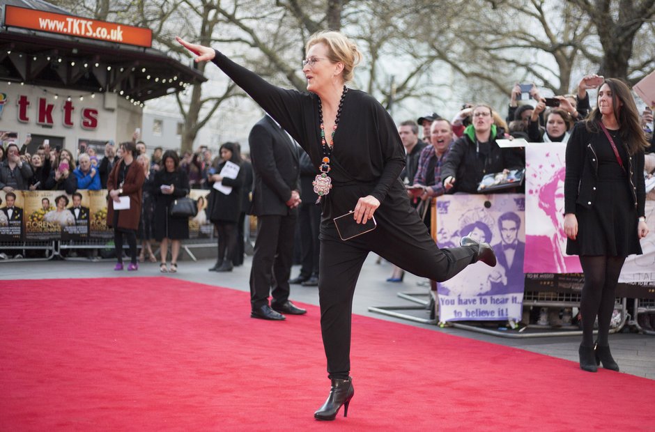 Florence Foster Jenkins premiere Meryl Streep