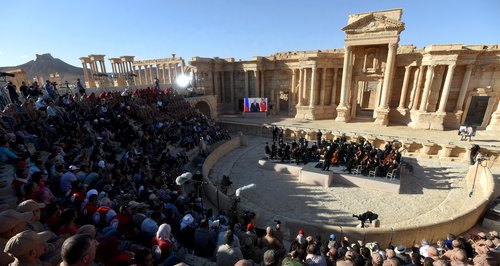 Palmyra Syria concert Gergiev