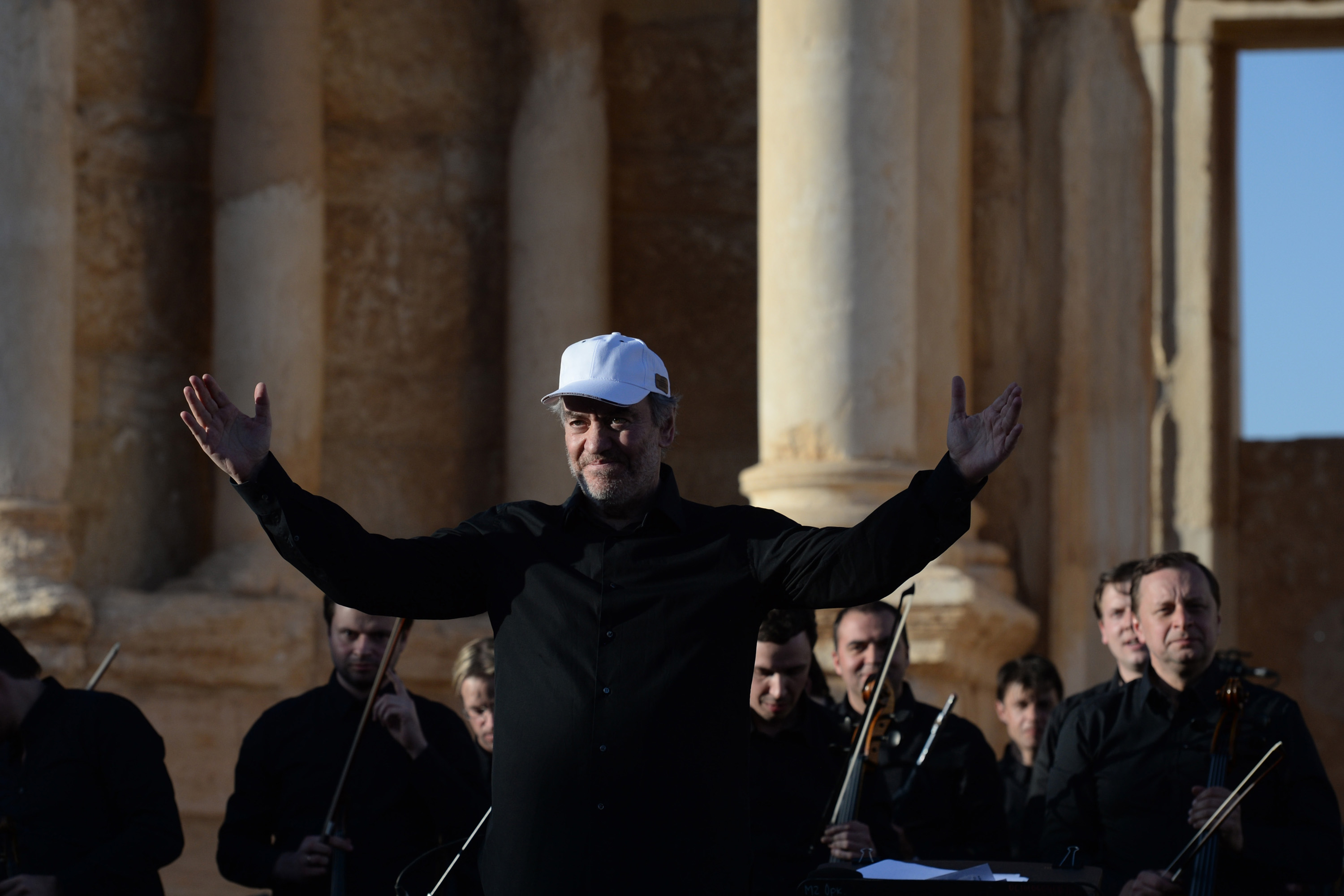 Palmyra Syria concert Gergiev