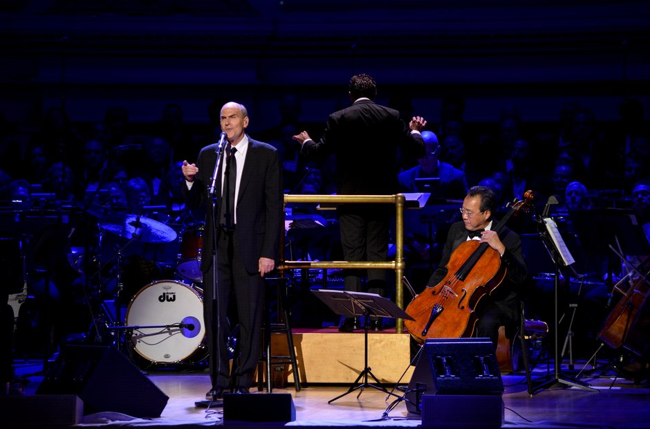 Carnegie Hall 125 birthday gala Yo-Yo Ma James Taylor