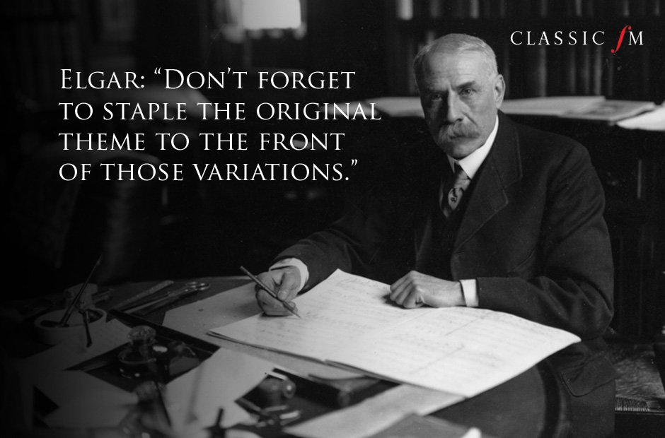 Great composers advice Elgar