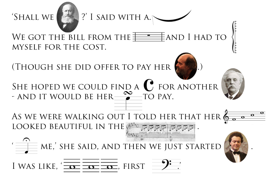 music pun story