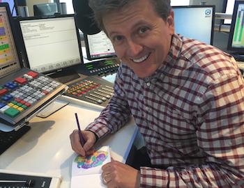 Aled Jones colouring