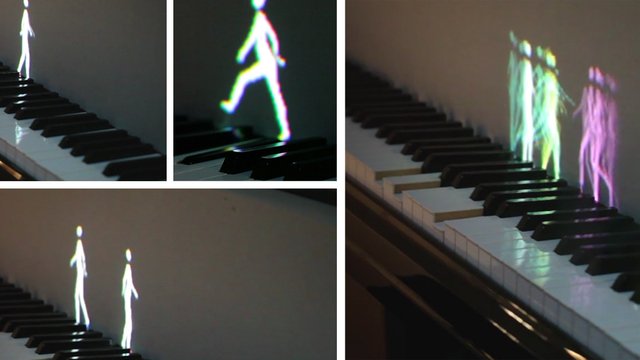 walking piano animations