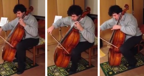 cello endpin collapse