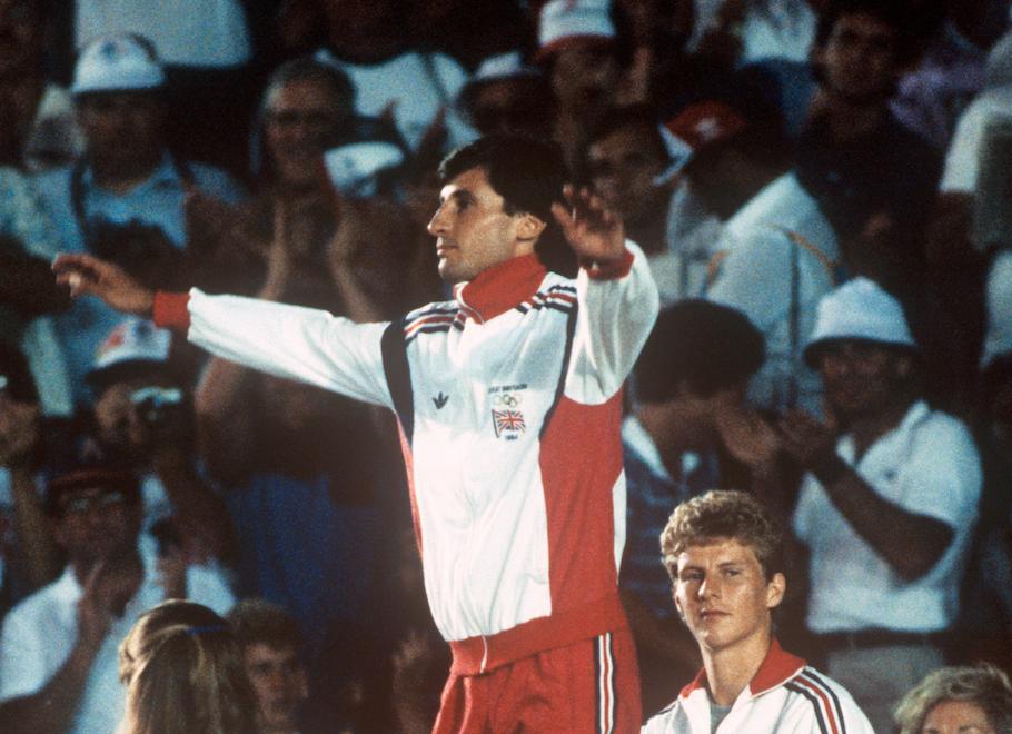 Seb Coe LA Olympics 1984