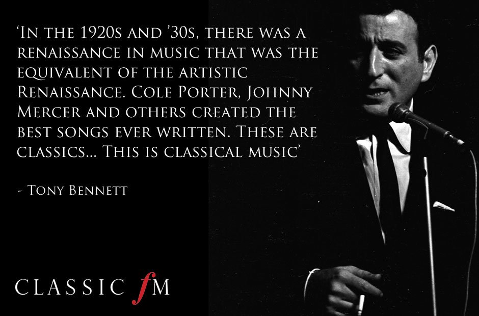 Tony Bennett on classical music