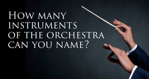 Instruments orchestra quiz