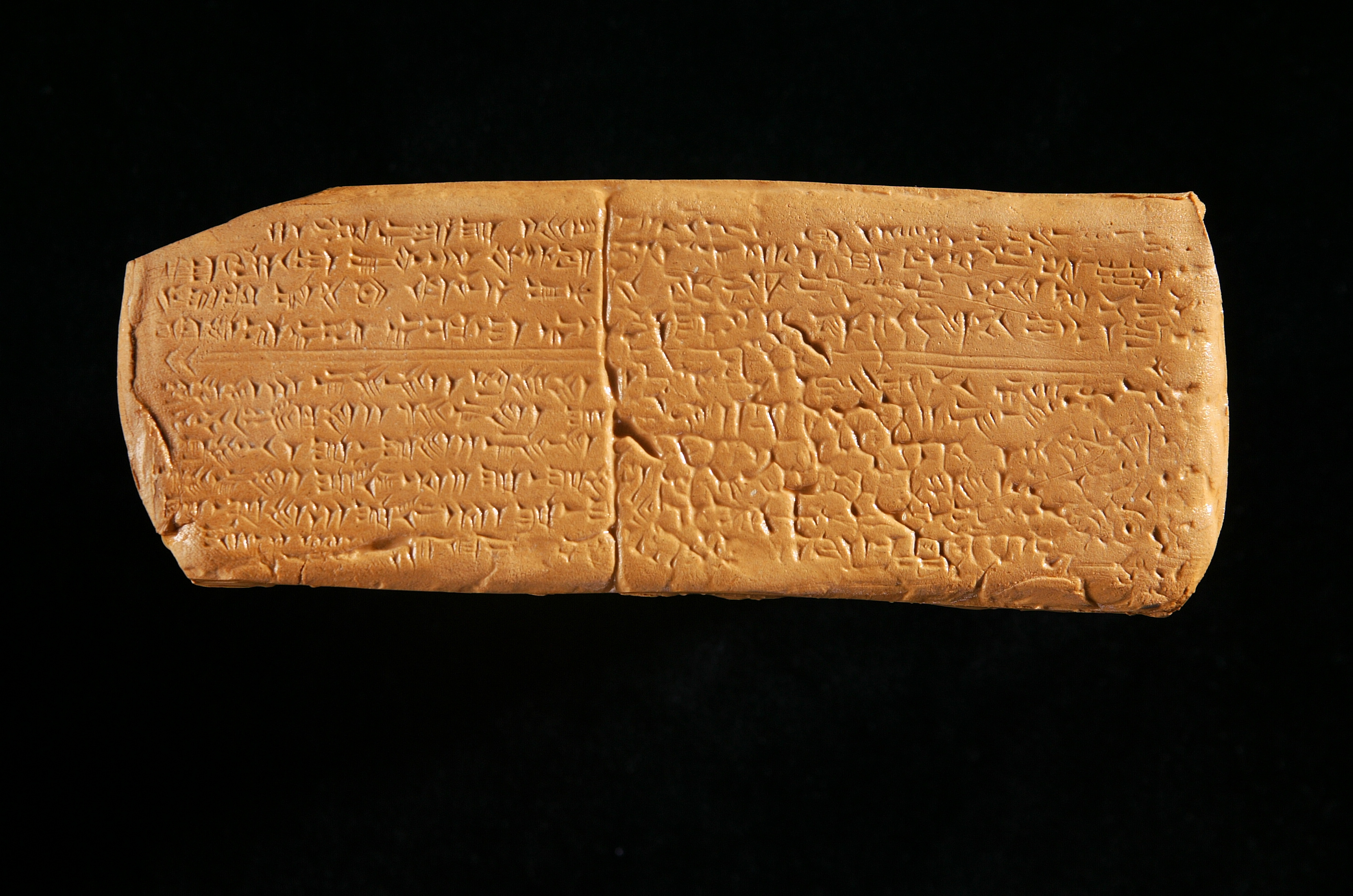 Clay tablet from Ugarit