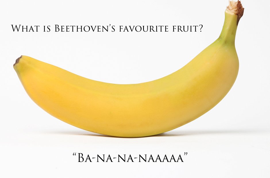 Beethoven's favourite fruit joke