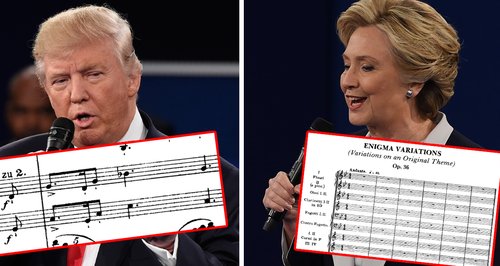 trump and clinton classical playlists
