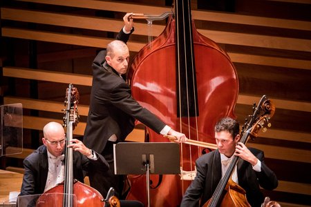 Montreal Symphony Orchestra's octobass 